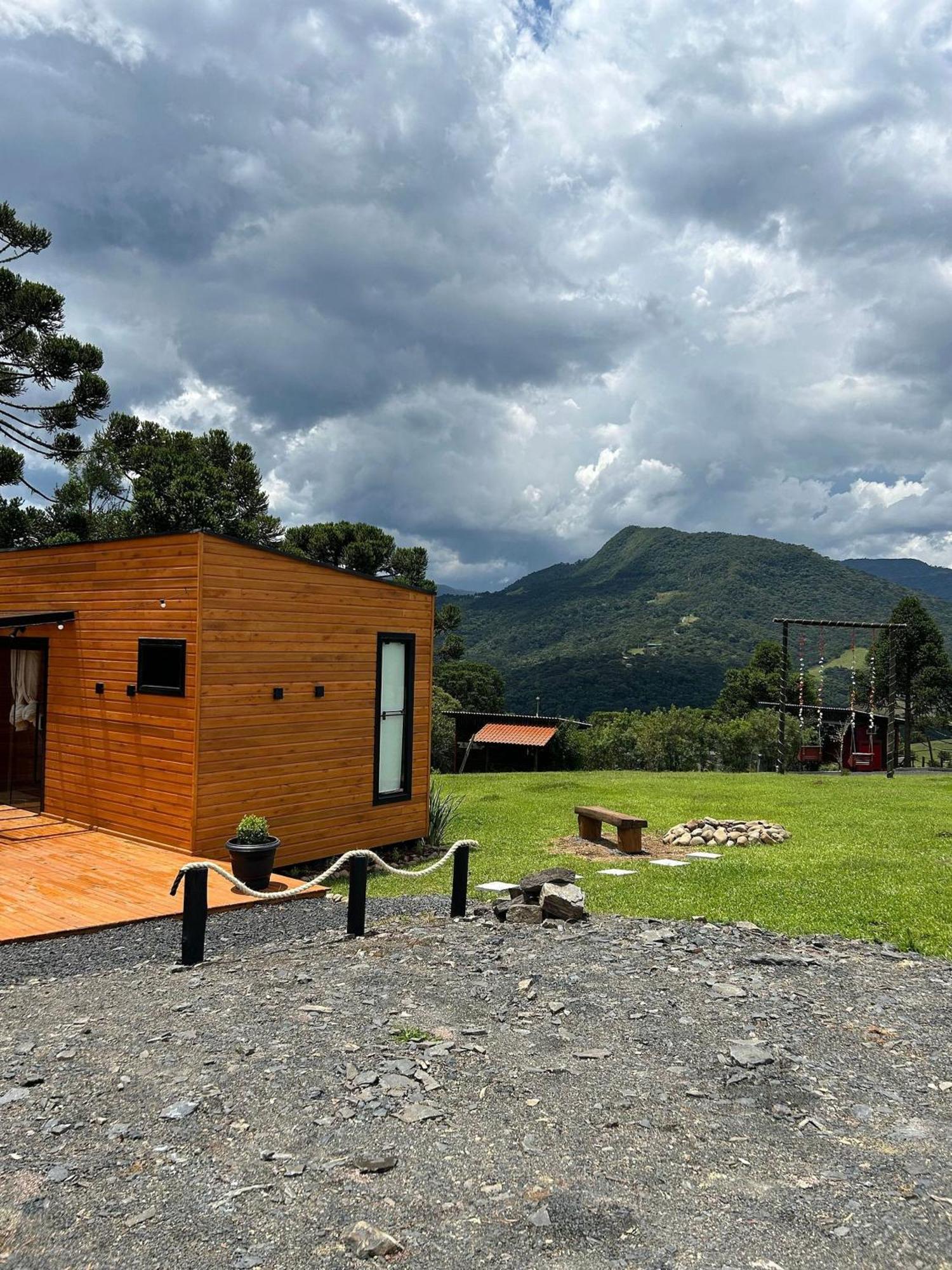 Chales Solar Da Montanha Urubici - Com Hidromassagem Eksteriør bilde