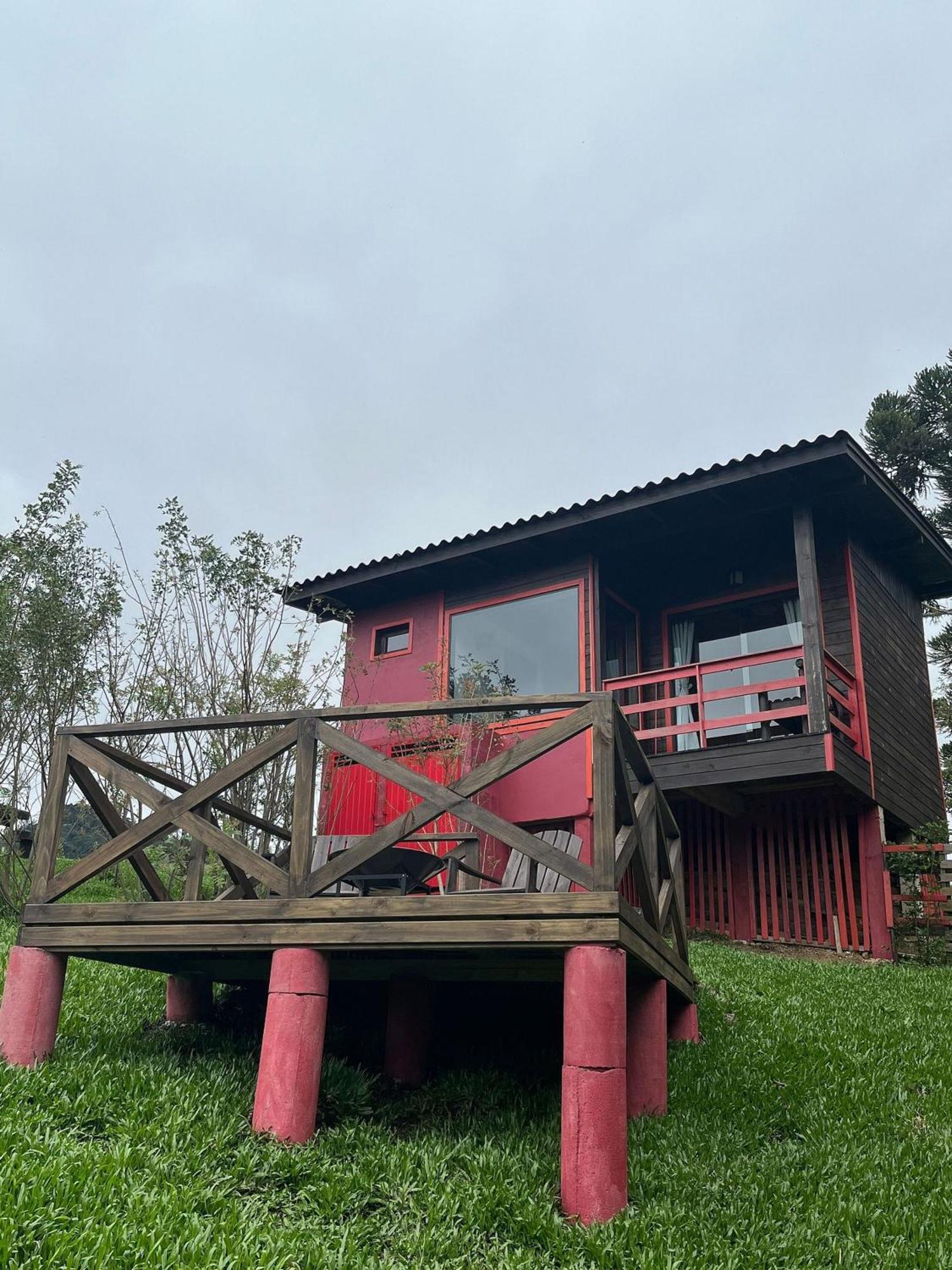 Chales Solar Da Montanha Urubici - Com Hidromassagem Eksteriør bilde
