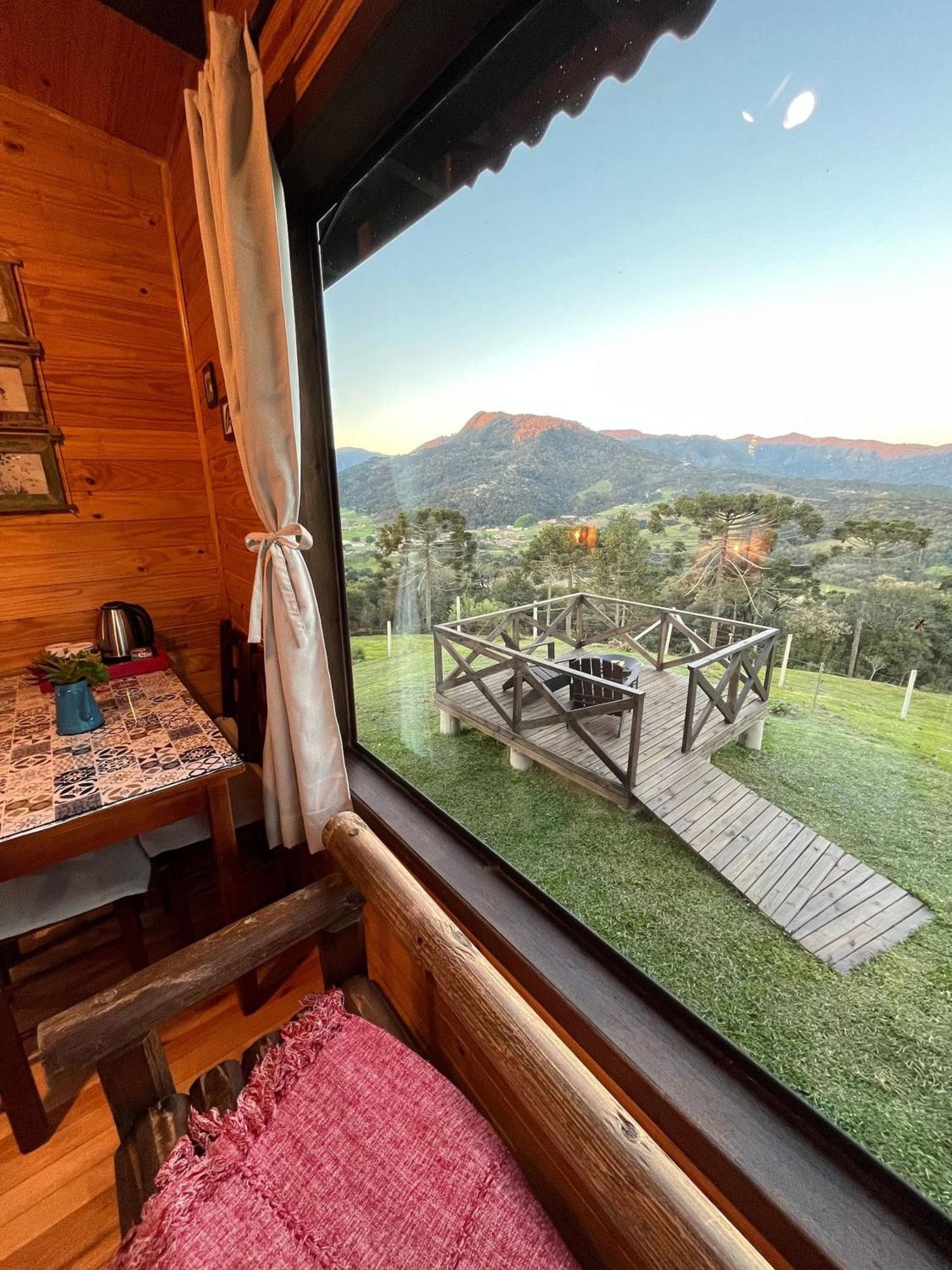 Chales Solar Da Montanha Urubici - Com Hidromassagem Eksteriør bilde